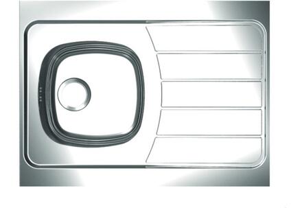 EVIER A POSER REVERSIBLE - ISÉO - Inox lisse 18/10