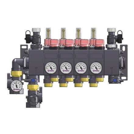 COLLECTEUR COMPACT II D.16 4 CIRCUITS 4111124 AFRISO/VELTA-EUROJAUGE  [4111124]