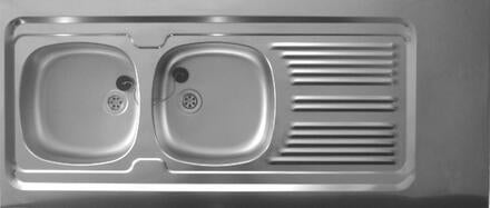EVIER A POSER REVERSIBLE - LAVELLI - Inox lisse 18/10