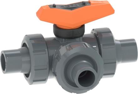 ROBINET BIL.543 L-H PVC-U/EPDM   25 161543023 FISCHER GEORG  [161543023]