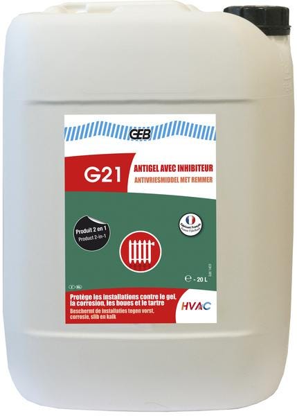 ANTIGEL AVEC INHIBITEUR G21 BIDON 20L  870114 GEB  [870114]