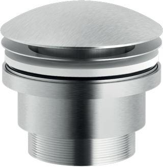 VIDAGE PUSH INOX BROSSE   NOBILI AV00110/11IX NOBILI RUBINETTERIE  [AV00110/11IX] 