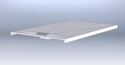 RECEVEUR BELHARRA 800*1400MM  AKW      17406W AKW INTERNATIONAL  [17406W]
