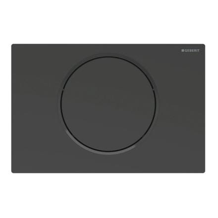 PLAQUE DEC SIGMA10 NOIR MAT LAQU 115.758.16.5 GEBERIT  [115.758.16.5]