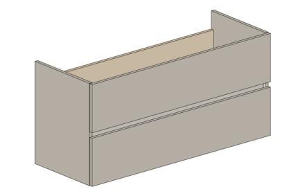 MEUBLE S/PLAN EAZY26 2T 120CM GRIS CL. RC0235