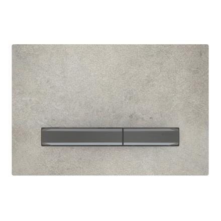 PLAQUE GEB.SIGMA50 DBLE BETON-NOIR  115671JV2 GEBERIT  [115.671.JV.2]