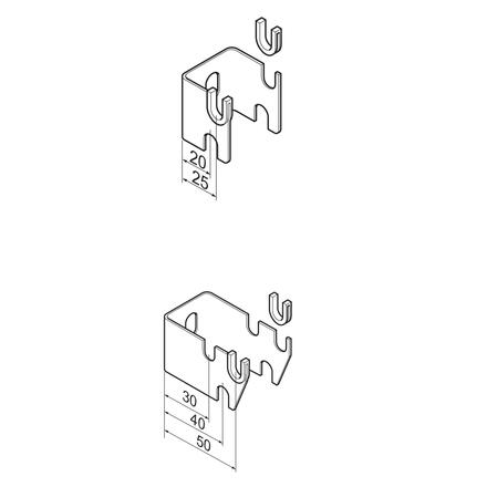 FIXATION - Pour radiateur