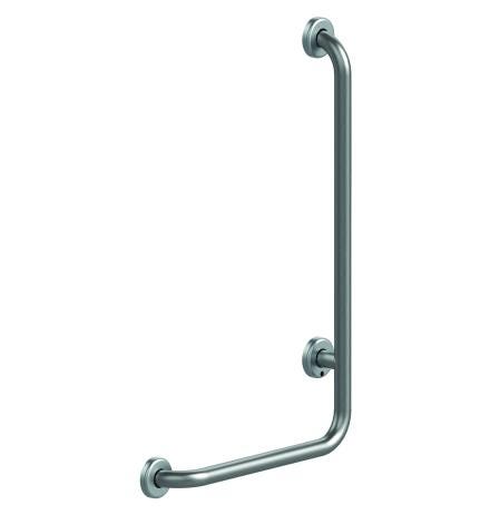 BARRE COUDEE GCHE D32 450X750 INOX/BR   60329 PRESTO LES ROBINETS  [60329] 