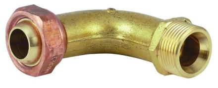 RACCORD COUDE 90 JSC MG3/4 CAL.15       21358 GURTNER  [21358]