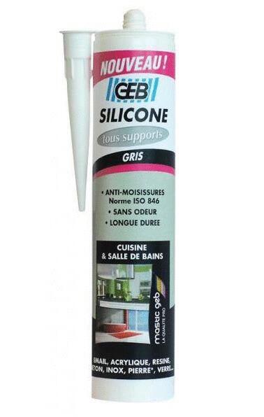 SILICONE TOUS SUPPORTS - Mastic silicone neutre (alcoxy/alcool)