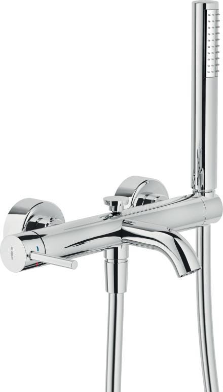 MITIGEUR BD AQUARELLI MUR.MONO CHR  AQ93110CR NOBILI RUBINETTERIE  [AQ93110CR] 