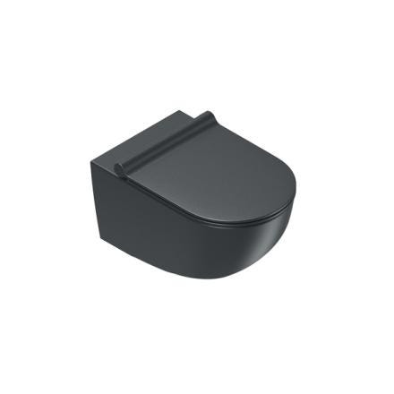 WC SUSPENDU HORIZON BLACK MAT        WCHZ5413 ONDYNA  [WCHZ5413]