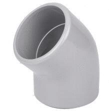 COUDE A COLLER PVC-C METRIQUE - 45°