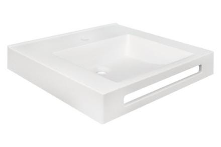 LAVABO SQUARE 600MM - GAMME VASQUE      11975 AKW INTERNATIONAL  [11975]