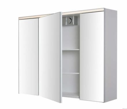 ARMOIRE 3P. BELLEVUE 80CM             1309111 DECOTEC