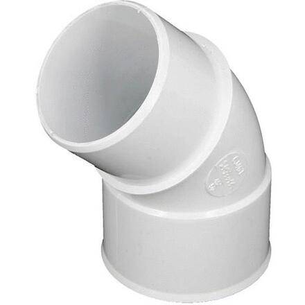 COUDE DEMI-RONDE - MF - 45°