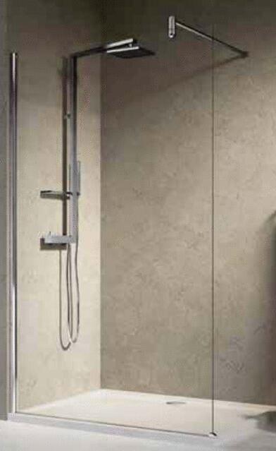 LUNES-H - Paroi de douche fixe