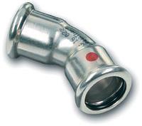 COURBE SANHA-THERM - FF - 45° - 24041