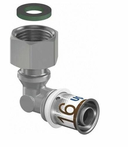 COUDE S-PRESS PLUS MULTICOUCHE - Coude 90° écrou libre