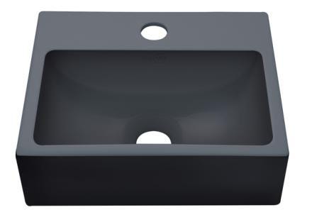 VASQUE CER. 32,5X 24,8 NOIRE      6.03.007 NM LINE ART  [6.03.007-NM]