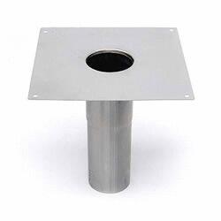 SIPHINOX® AVEC REPRISE D'ETANCHEITE - Platines inox de positionnement et d'étanchéité pour siphons