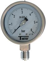 MANOMETRE INOX D100 RV 1/2 0-16B      1617007 SFERACO  [1617007]