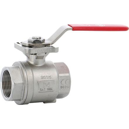 VANNE SPHERE T.2P INOX PGN.RGE FF 3/4" 733005