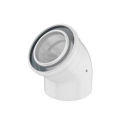 ROLUX CONDENSATION CONCENTRIQUE - Coude 45° - PPTL/Alu