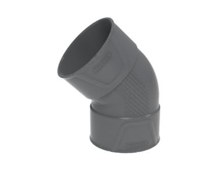 COUDE EVACUATION PVC+ - FF - 45'