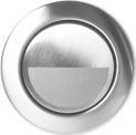 POUSSOIR ROND EVAC.TOT CHR/SATIN    VS0875427 VALSIR FRANCE  [VS0875427]