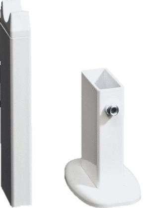 PIEDS SUPPORT - Pour radiateur acier horizontaux