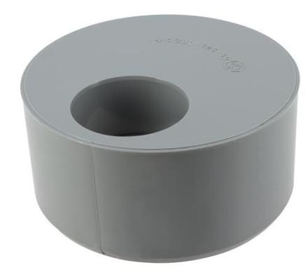 TAMPON DE REDUCTION SIMPLE MF D.125/50 - UX5 NICOLL  [UX5]