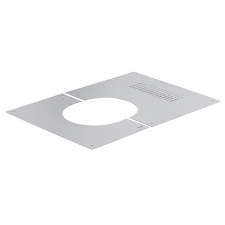 PLAQUE VENT.TUB.CHAUFF 0:130       52130655/0 POUJOULAT  [52130655/0]
