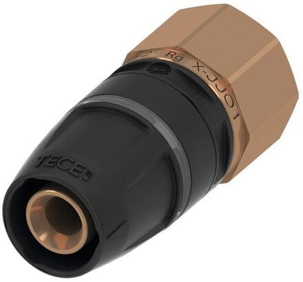 RACCORD MULTICOUCHE TECELOGO - Raccord F droit - bronze