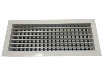 GRILLE DBLE DEF.GDD-B 400X200     GDD400X200B MADEL AIR TECHNICAL DIFFUSION