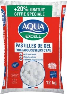SEL ADOUCISSEUR AQUA EXCEL 12KG        116673 CIE DES SALINS DU MIDI