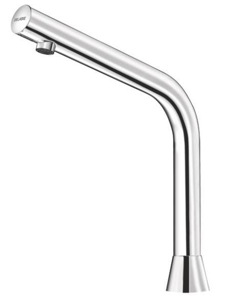 BINOPTIC 2 LAVABO M3/8" ROBINET INOX CHROME H DELABIE G ET J  [375116]