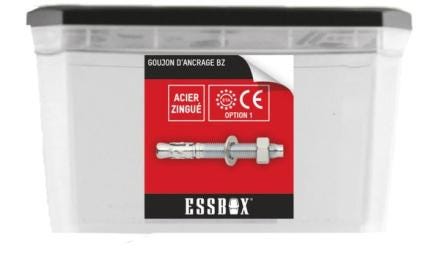 GOUJON D'ANCRAGE - Acier zingué - ATE option 7 ESSBOX