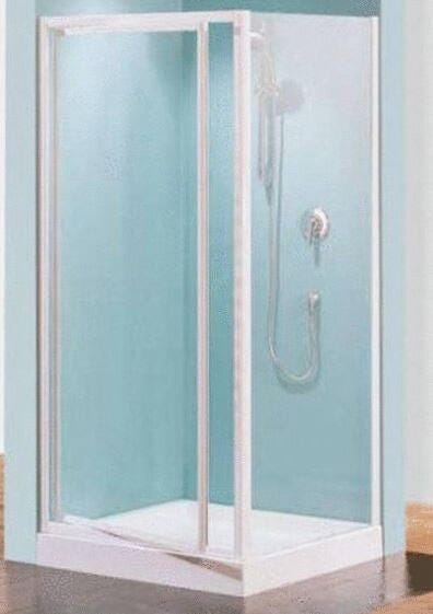 RIVIERA G - Porte pivotante en verre de sûreté 3 mm - Hauteur 185 cm
