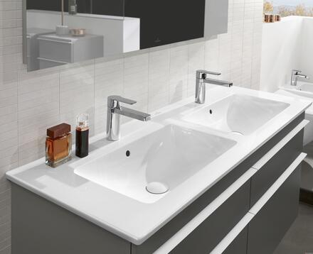 VENTICELLO - Plan de toilette double vasque