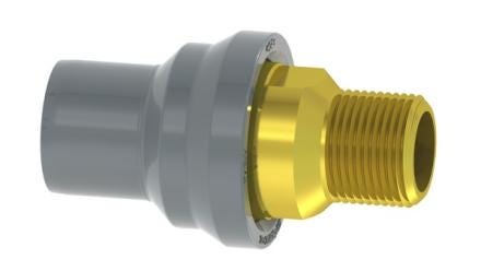 RACCORD TRANS.R PVC LAITON    20 GF 721950606 FISCHER GEORG  [721950606]