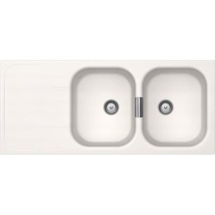 EVIER 2C.WEMBLEY BLANC 116X51  JS EVC8921 106 JS AQUATOP