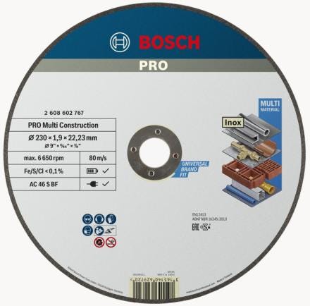 DISQUE A TRONÇONNER - Multi-construction