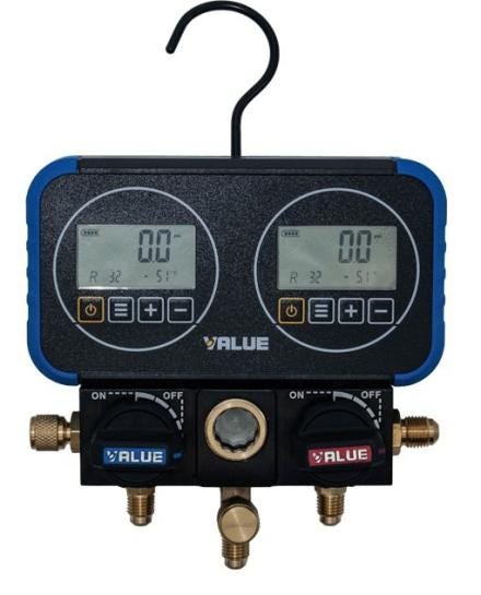 MANOMETRE ELECTR.2 VOIES +ACC.  TF-VRM2-0101I TEDDINGTON-FRANCE  [TF-VRM2-0101I] 