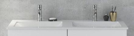 EXCLUSIVITES RICHARDSON PAR BURGBAD - Plan de toilette double vasques