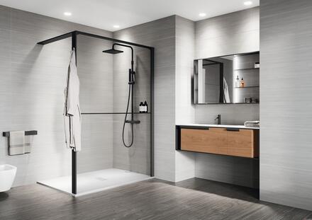 KUADRA HWS FRAME - Paroi Walk-in avec étagère intérieure