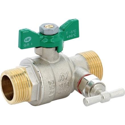 VANNE SPHERE MM+PURGE MP.VRTE NF  1"   545006 SFERACO  [545006]