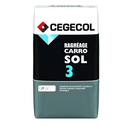 CARROSOL 3 - Enduit de ragréage autolissant de sol