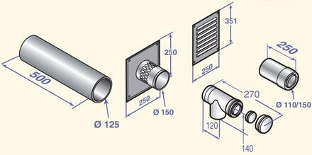 ACCESSOIRES VENTOUSE - Kit