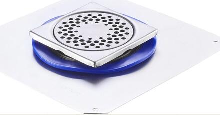 SIPHINOX® AVEC REPRISE D'ETANCHEITE - Siphons inox pour étanchéité sous carrelage en locaux humides